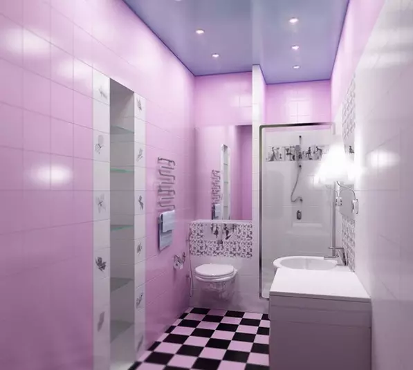 बाथरूम रंग - उपयुक्त चुनें