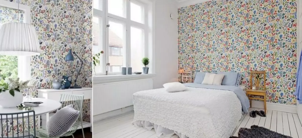 טפטים שוודית: עיצוב בפנים, בסגנון שוודי, Flizelinovye, ביקורות, נייר לקירות, וידאו
