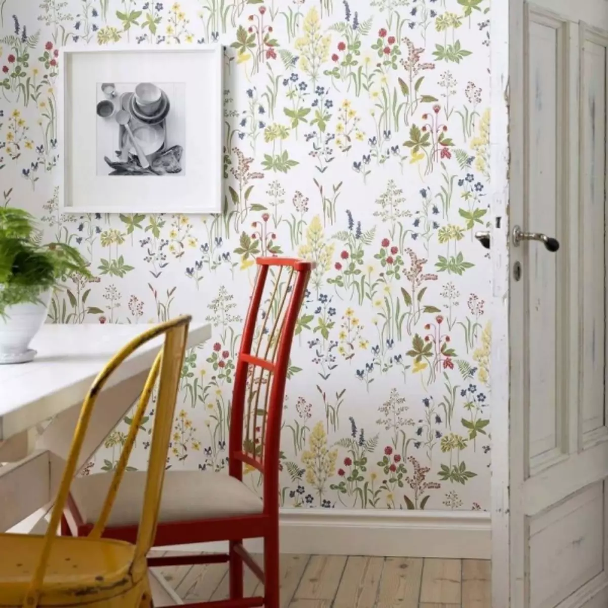 Шведски Позадине: Дизајн у унутрашњости, у шведском стилу, Флизелиновие, прегледи, папир за зидове, видео