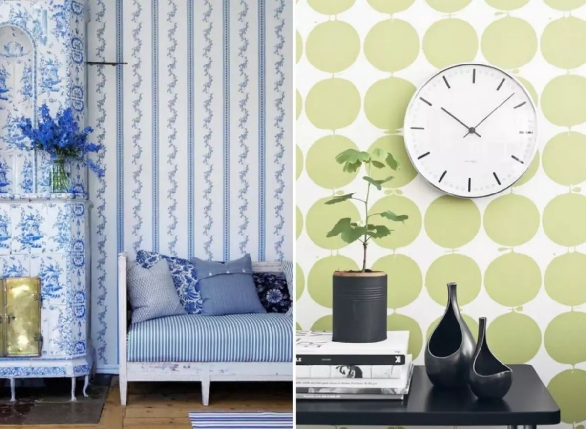 Шведські шпалери: дизайн в інтер'єрі, в шведському стилі, бамбукові, відгуки, паперові для стін, відео