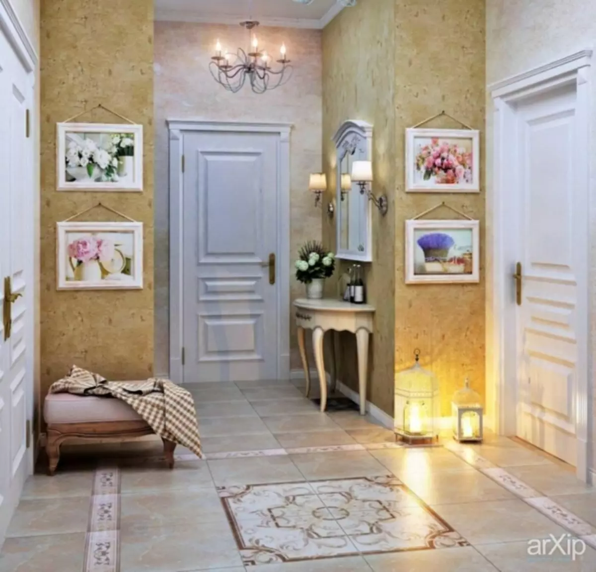 Provence Wallpaper: снимка в интериора, за кухненски стени, спални и хол, в комплекс Цвета, Страна и Прованс, Детски спътници, в коридора, видео