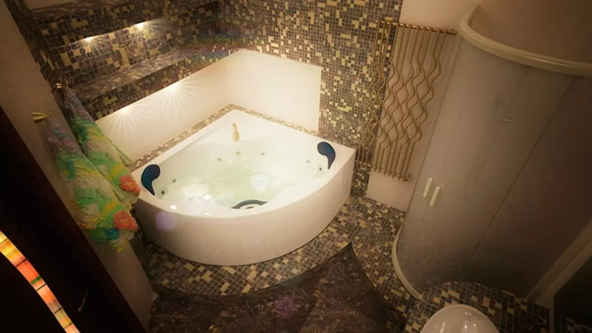 Nisje på badet: Foto Monterte hyller fra Gipsvegg