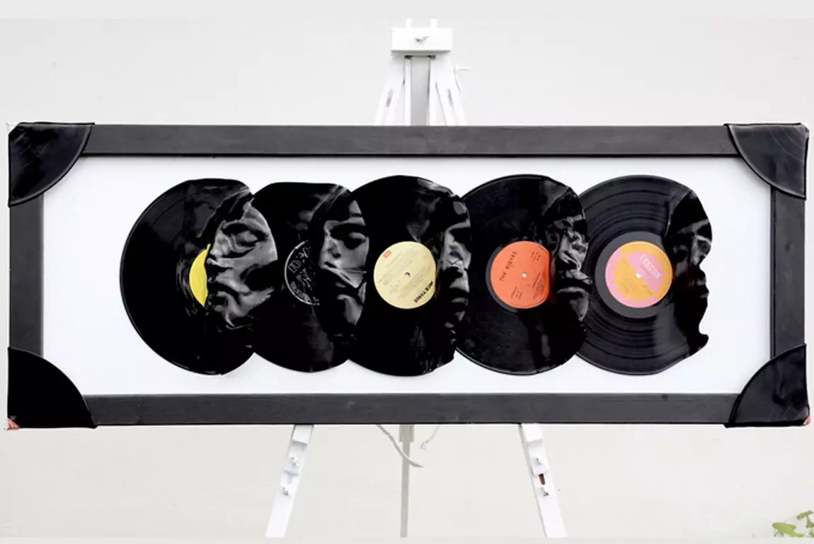 7 interior upgrades that can be made of old vinyl records