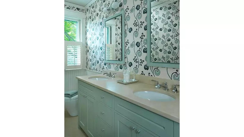 Hình nền phòng tắm: Có thể giặt, chất lỏng, tự dính