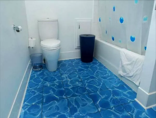 ရေချိုးခန်းအတွက် 3D tile - အခြားတိုင်းတာခြင်းအတွက်နှစ်မြှုပ်ခြင်း