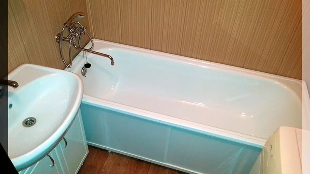 Bath: Economy repair do it yourself, photo instruction