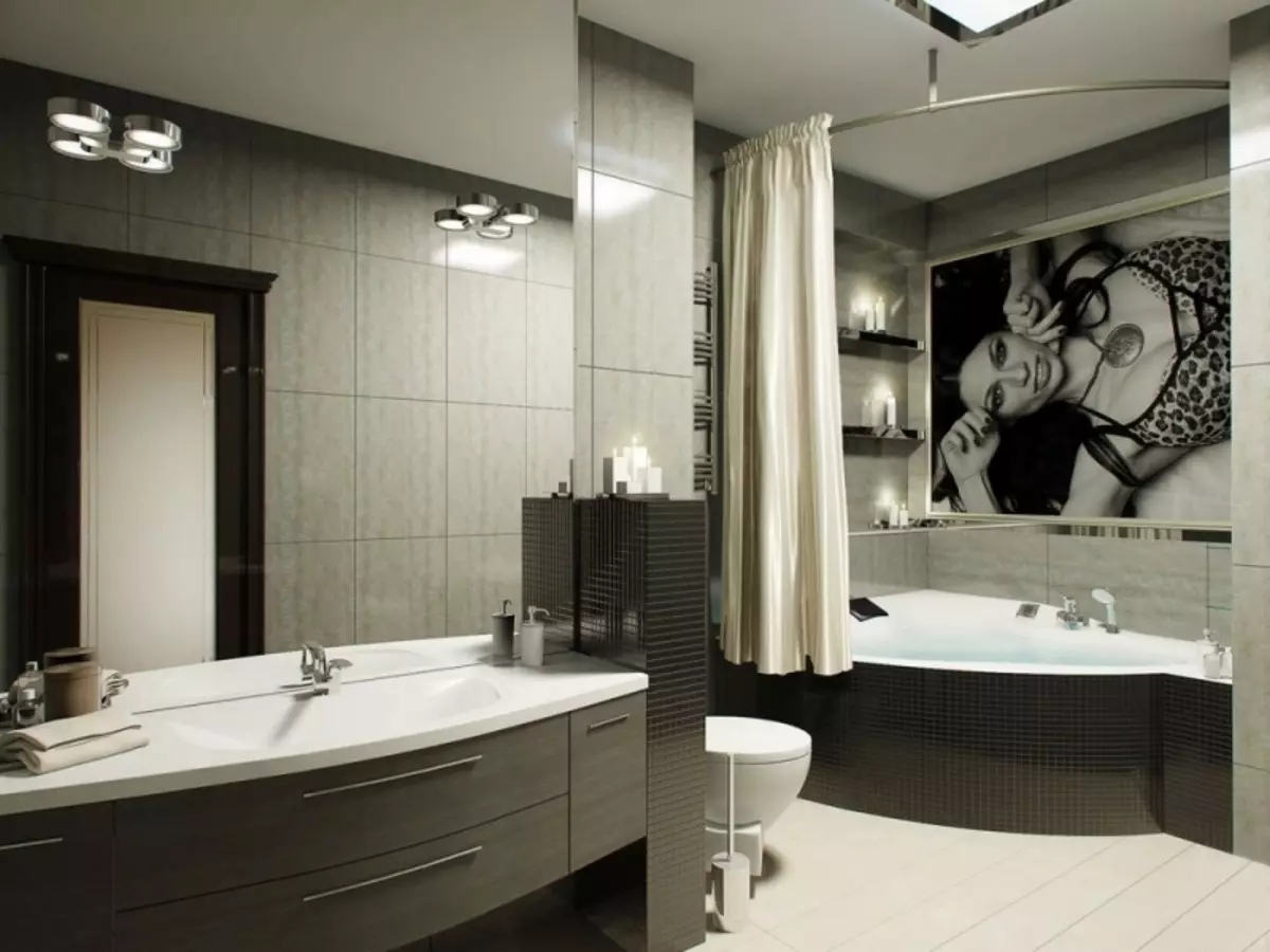 Дизайн модною ванної кімнати - сучасні тенденції