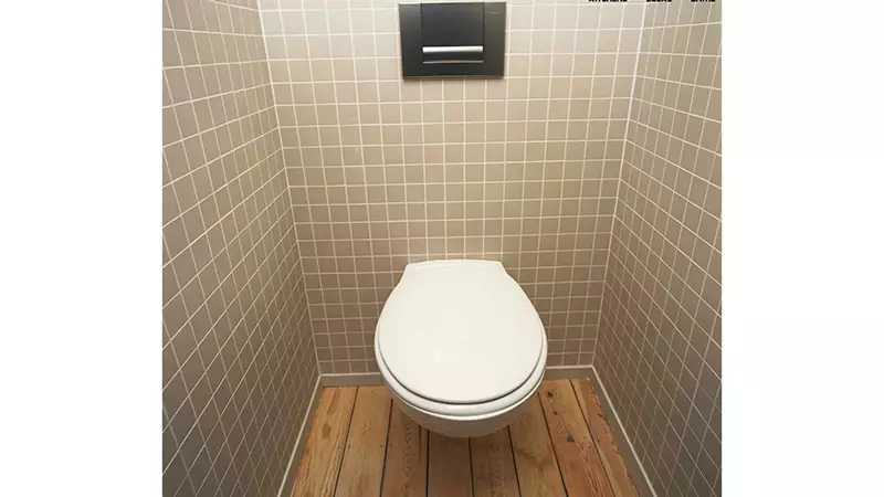 Toilette in Khruschtschow: Design und Reparatur, Foto der Idee der Anordnung