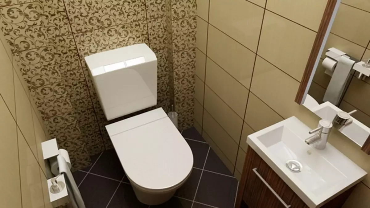 Toilet di Khrushchev: Desain dan perbaikan, foto gagasan pengaturan