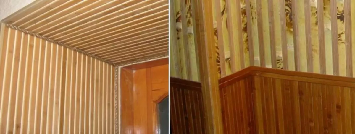 Papéis de parede de bambu: foto no interior, papel de parede sob o bambu, com um padrão, vídeo, como colar em uma base tecidual, para o que, furar