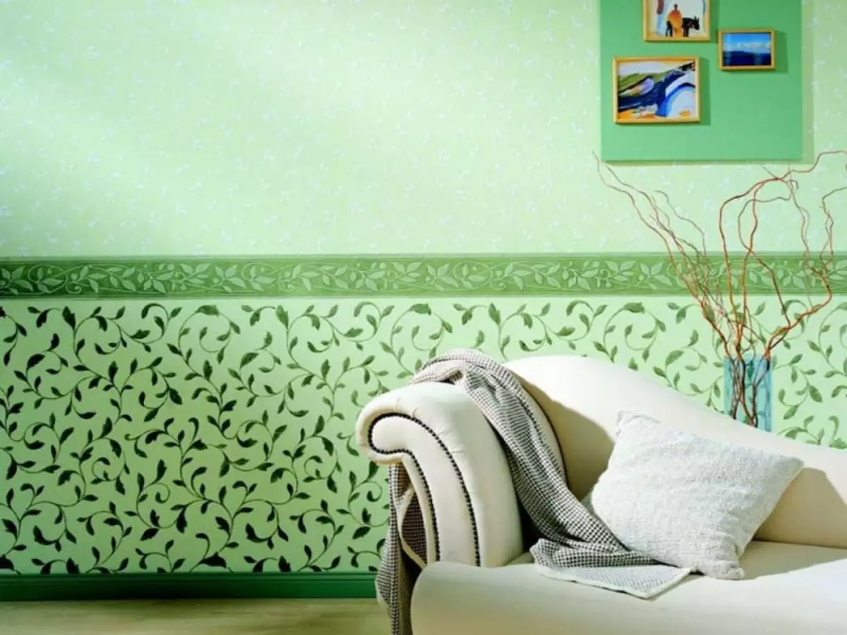 Framework for Wallpaper: Decorativo con tus propias manos, papel en el interior, autoadhesivo, cómo pegarse para niños para paredes, en qué pegamento, video