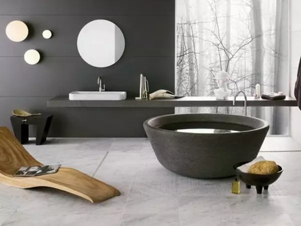 Caratteristiche del design del bagno senza servizi igienici