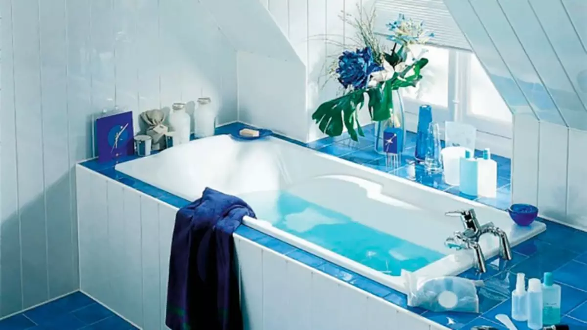 Пластични панели за купатило: Опције поправка фотографија