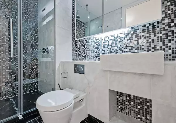 Mosaiikki kylpyhuoneessa - mitä sinun tarvitsee tietää