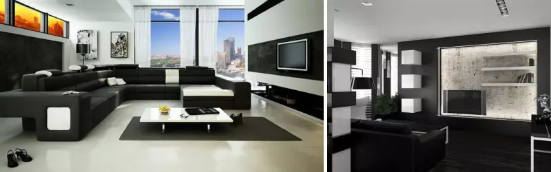Mjeshtëri moderne: Dizajn i dhomës, Foto 2019, idetë e shtëpisë, të brendshme elegant, si të lulëzojnë apartament, lloje, dy ngjyra në kuzhinë, video