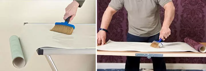 Cara mengemas wallpaper vinyl dengan benar: dapatkah, lem, menghukum stiker, video, menempel dengan tangan sendiri methilane, sudut, pada kaca tua, Kelid