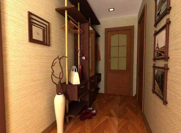 Papéis de Parede no corredor Na foto do apartamento 2019: Para o corredor, design, idéias modernas de interiores, elegante, o que ir, opções, líquido em pequeno, vídeo