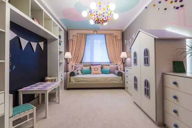 Lemari pakaian di kamar anak-anak - apa yang harus dipilih? 100 foto model cantik di interior pembibitan.