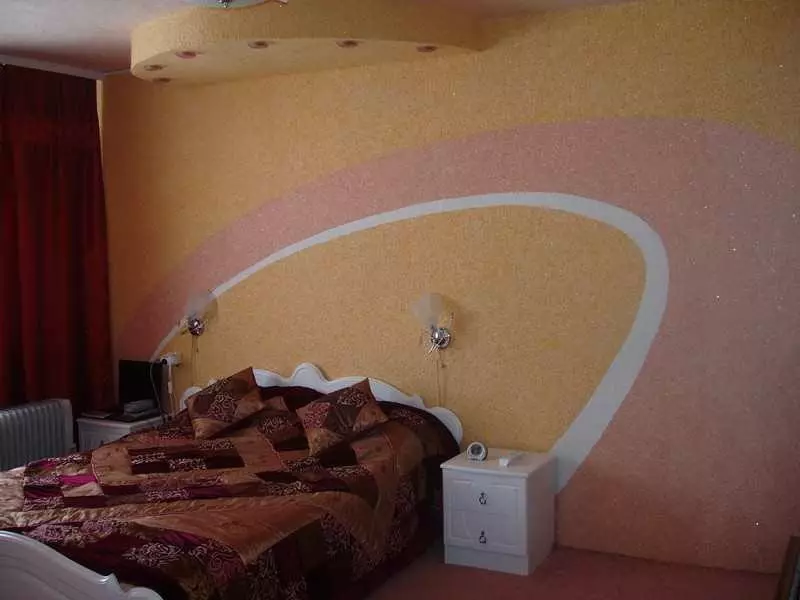 Wallpaper kamar tidur: Foto untuk dinding ruangan, kecil, selesai indah, cara mengatur, 3d, ide, koleksi, opsi kaca, marburg, video