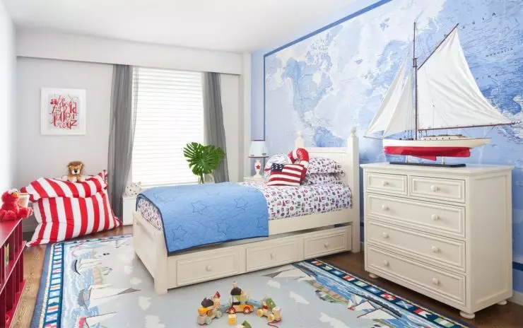 Hintergrundbild in einem Kinderzimmer - 110 Fotos von den besten Designideen. Vorbereitung und Kombinationsoptionen.