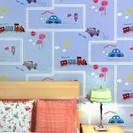 Wallpaper ing kamar bocah - 110 foto saka desain ide paling apik. Pilihan lan pilihan kombinasi.