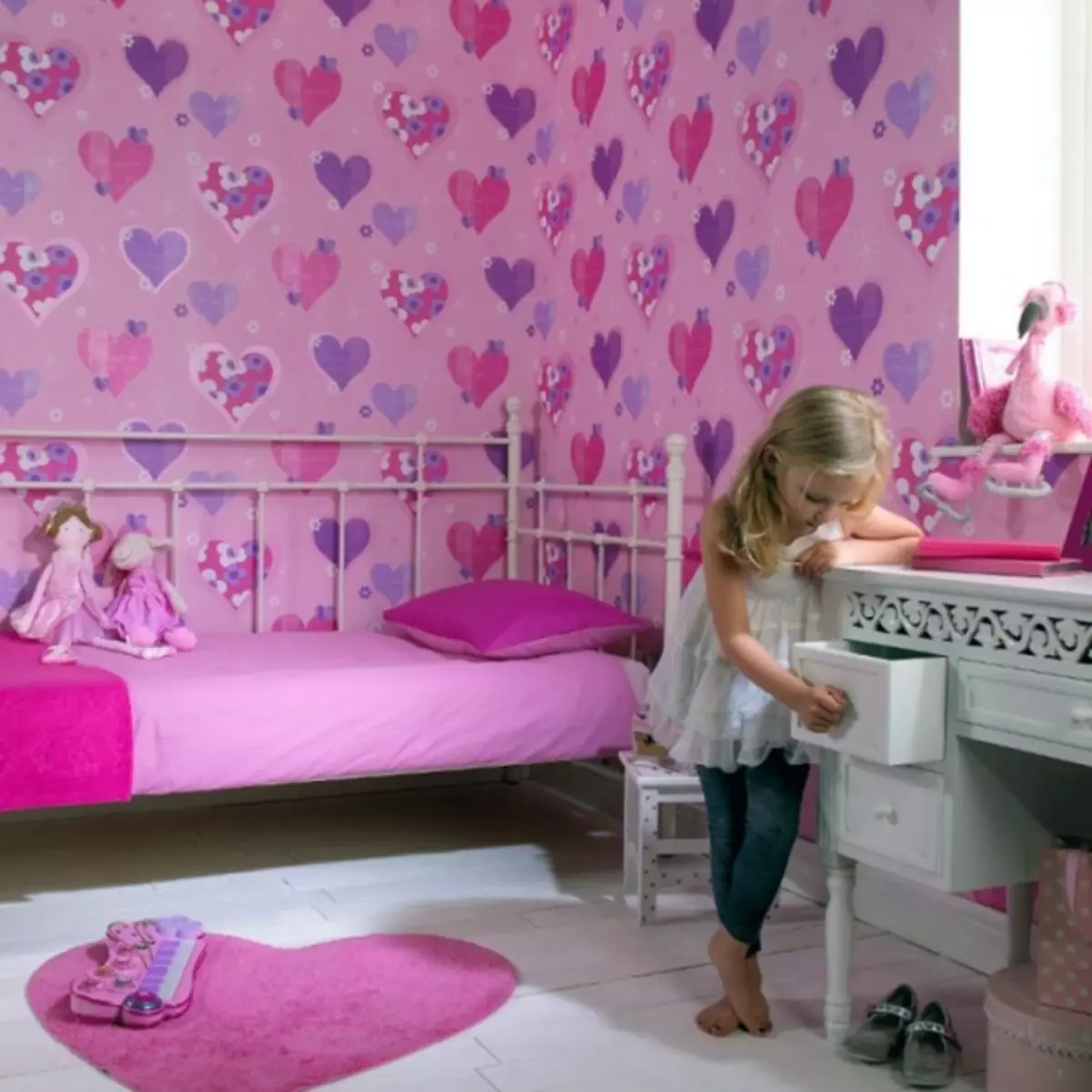 在儿童房壁纸 - 110张最佳设计的照片。准备和组合选择。