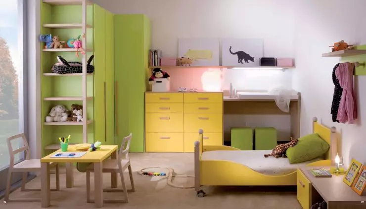 Nábytok pre detskú izbu - 150 fotografií inovácií nábytku v interiéri