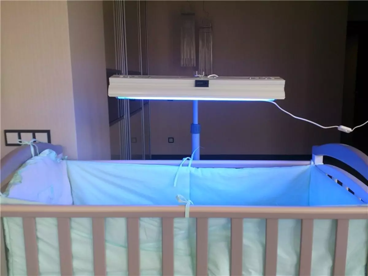 Quartz-lampen voor desinfectie van kamers