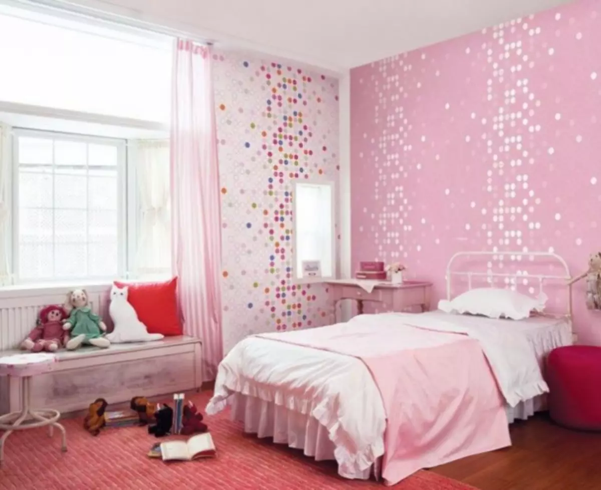 Dětský pokoj pro dívku - 90 nejlepší design fotografií. Perfektní kombinace barev a stylu!