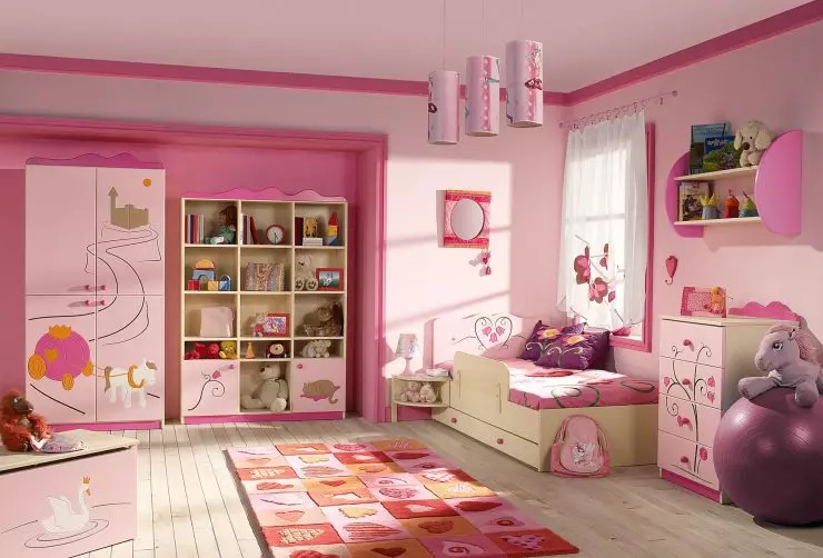 Detská izba pre dievča - 90 najlepších design fotografií. Dokonalá kombinácia farby a štýlu!