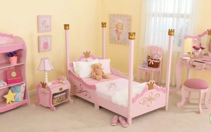 Quarto infantil para uma menina - 90 melhores fotos de design. A combinação perfeita de cor e estilo!