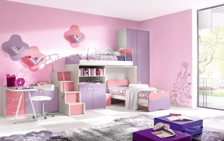 Kinderzimmer für ein Mädchen - 90 Beste Design-Fotos. Die perfekte Kombination aus Farbe und Stil!