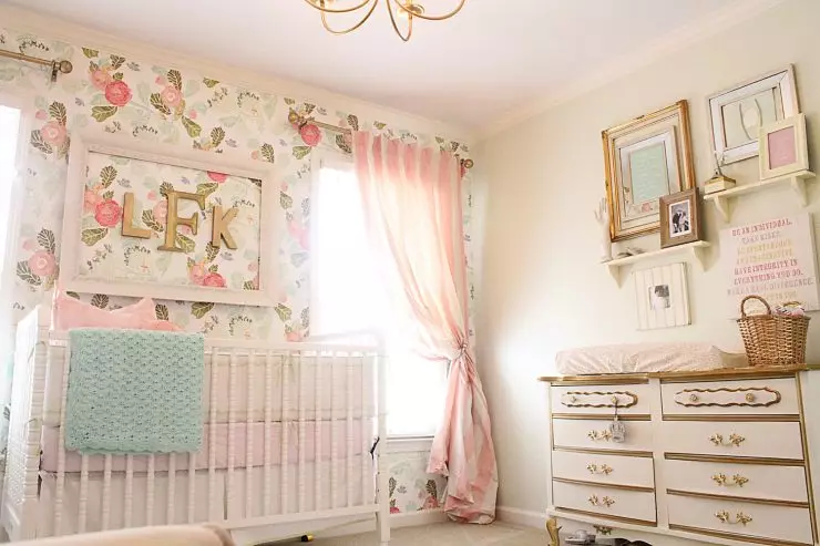 Quarto infantil para uma menina - 90 melhores fotos de design. A combinação perfeita de cor e estilo!