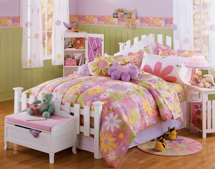 Дечија соба за девојчицу - 90 најбољих фотографија. Савршена комбинација боје и стила!