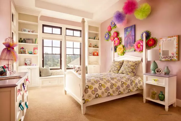 Детска стая за момиче - 90 най-добри дизайнерски снимки. Перфектната комбинация от цвят и стил!