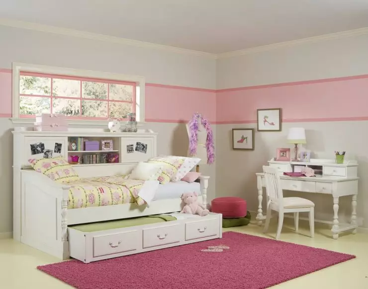 חדר ילדים לילדה - 90 תמונות עיצוב טוב. השילוב המושלם של צבע וסגנון!