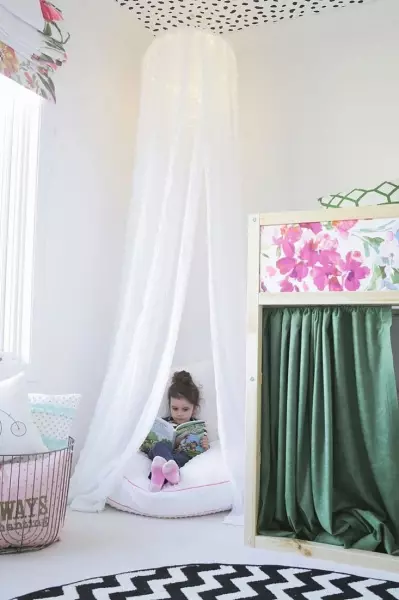 غرفة للأطفال لفتاة - 90 صورة تصميم أفضل. مزيج مثالي من اللون والأناقة!
