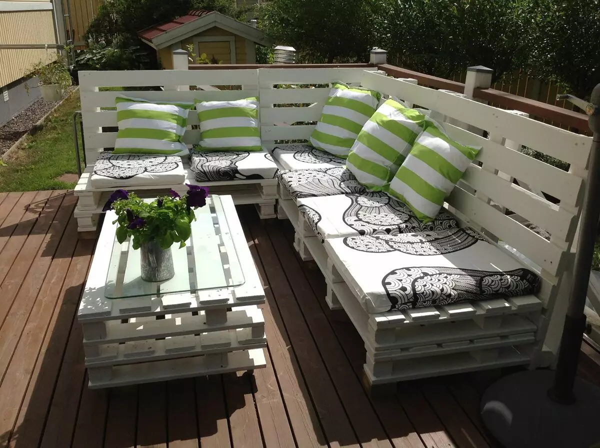 Maak je klaar voor de zomer: decor voor Dachas uit Paletov