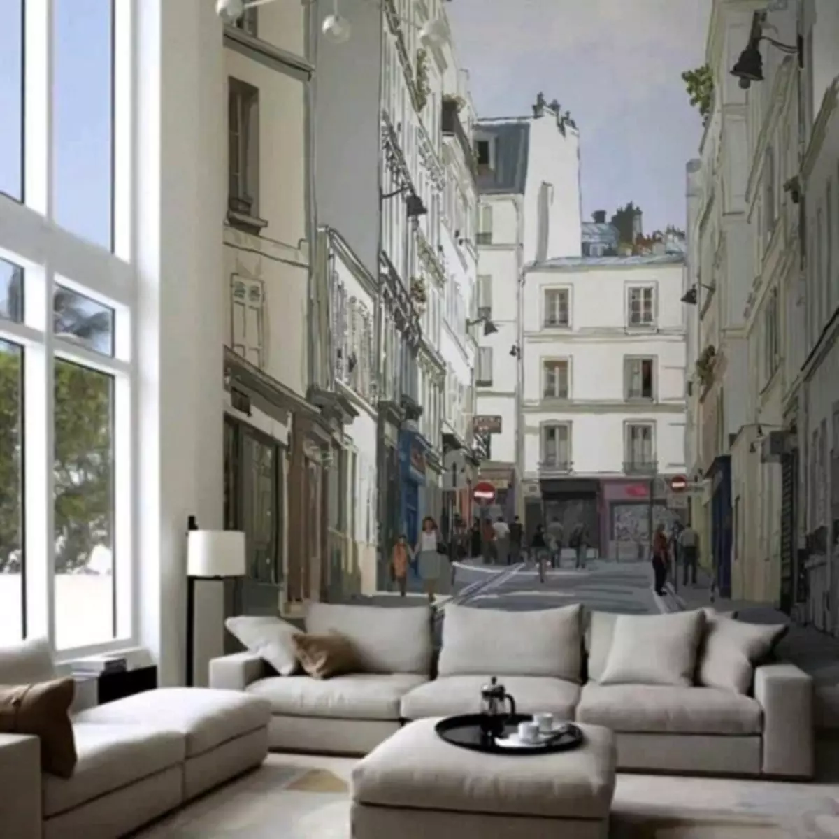 Tapety Města na zdi: Fotografie v interiéru, zimní Paříž, Londýn s nocí, černobílý, Benátky, pohled, obraz New York, video