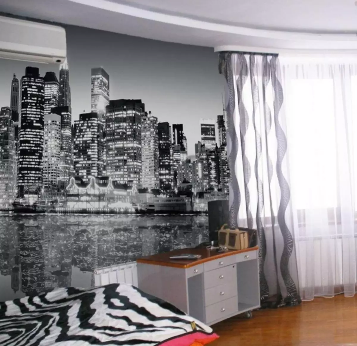 Tapety Města na zdi: Fotografie v interiéru, zimní Paříž, Londýn s nocí, černobílý, Benátky, pohled, obraz New York, video
