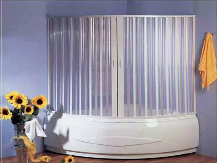 滑動浴百葉窗 - 現代和時尚的噴塗保護