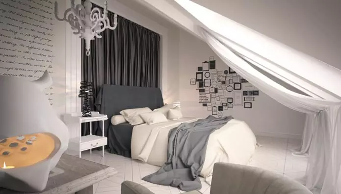 Dormitor Dorsed: Caracteristici, recomandări pentru înregistrare, Foto