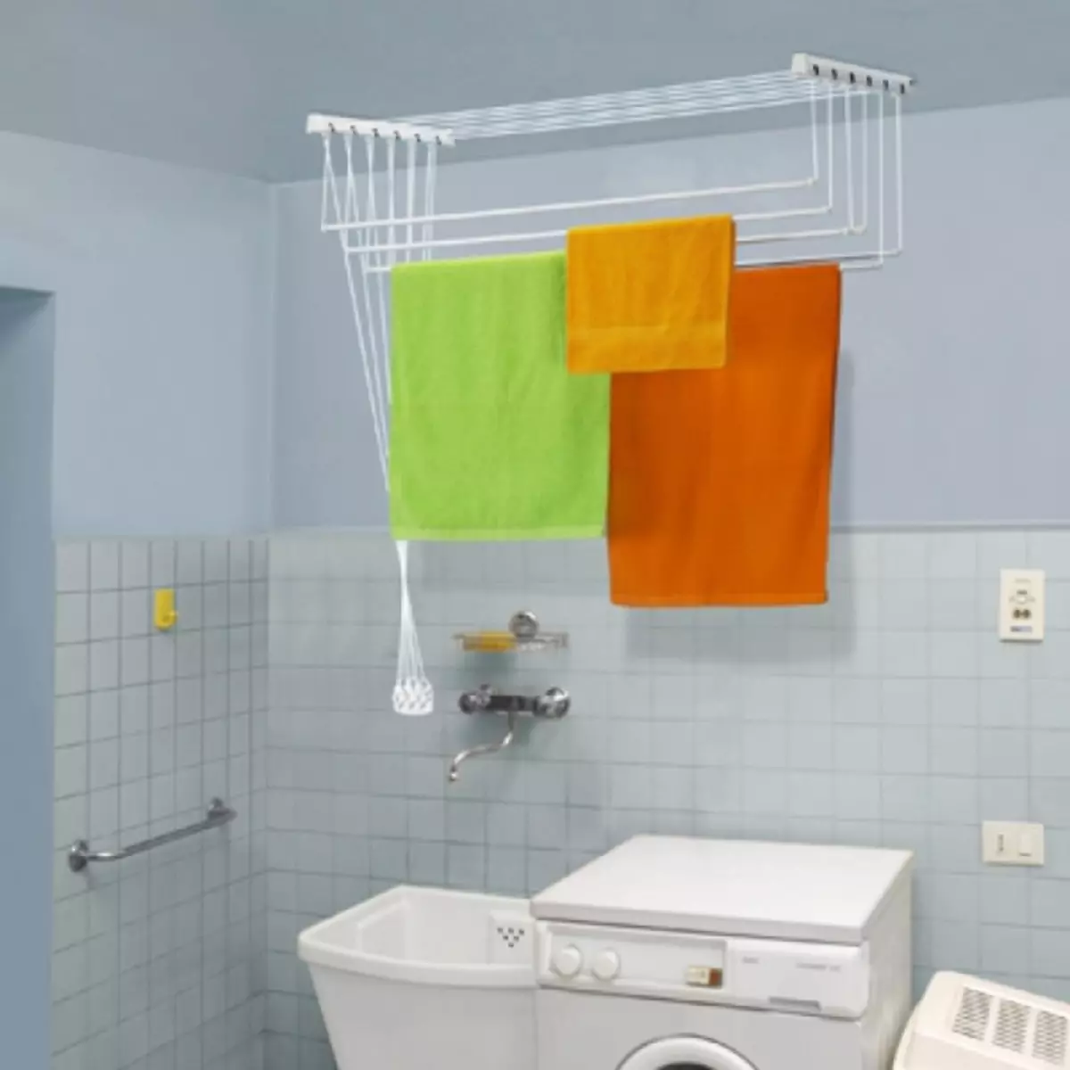 Stropni sušilice za pranje rublja u kupaonici