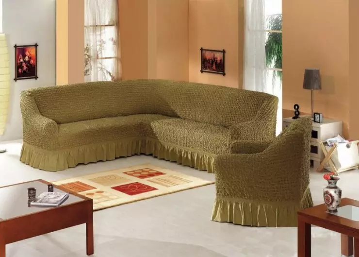 Cape ing sofa - 100 foto pilihan interior sing paling apik