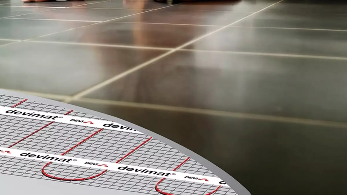 Electric warm floor under the tile: Technology laying tiles on a warm floor with their own hands