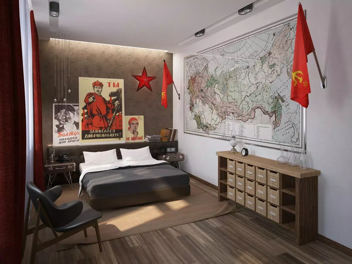 Neuvostoliiton huonekalut voivat olla tyylikkäitä [10 cool ideoita]