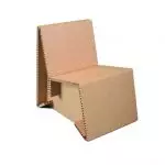 Мебел од картон: инструкции, мастер класа, фото примери, трикови комбинации