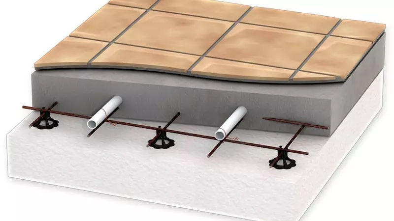 Colocação de piso de aquecimento de água: tecnologia de montagem adequada