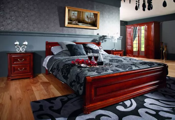 Спална соба Позадина Избор: Дизајн, слика, комбинација опции