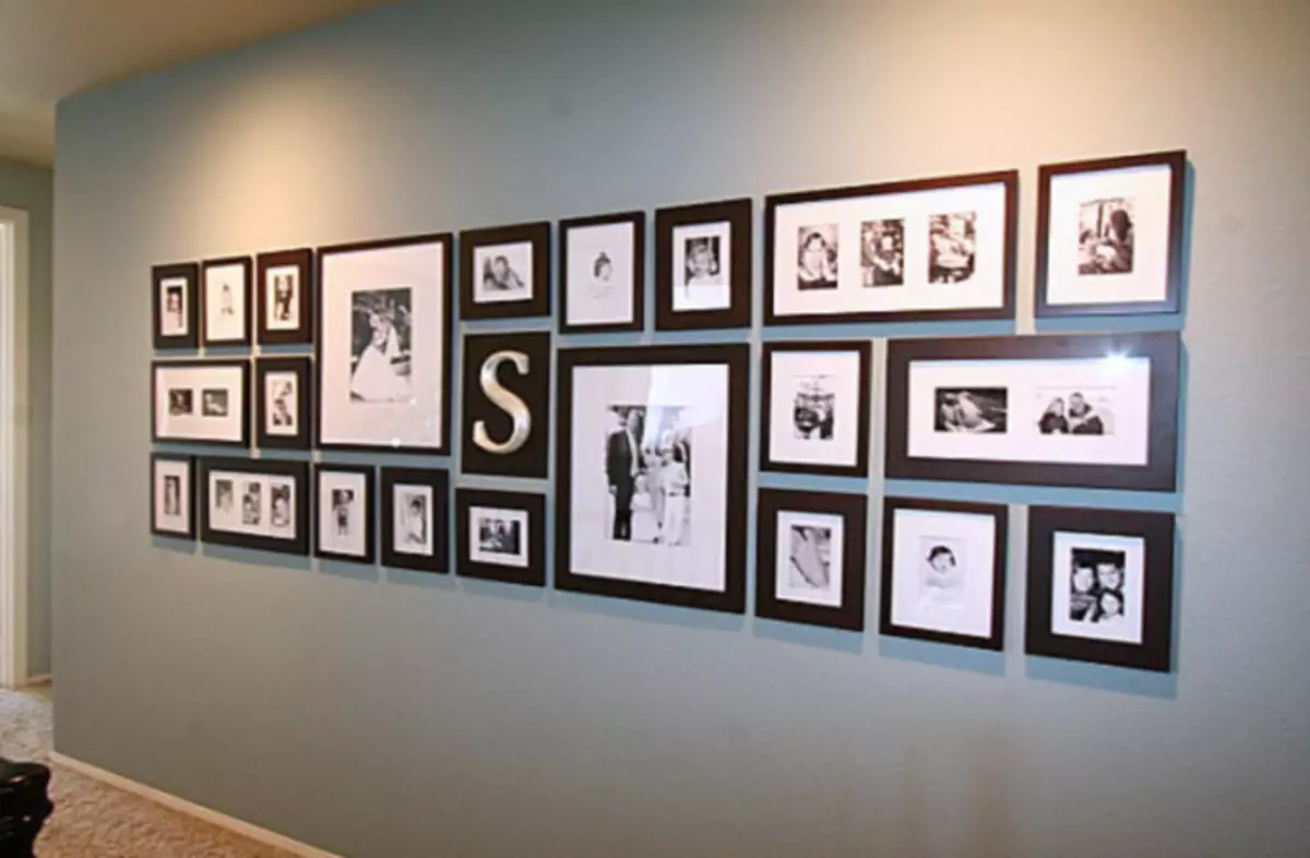 एक खाली दीवार कैसे सजाने के लिए - डिजाइन विचारों की 70 तस्वीरें